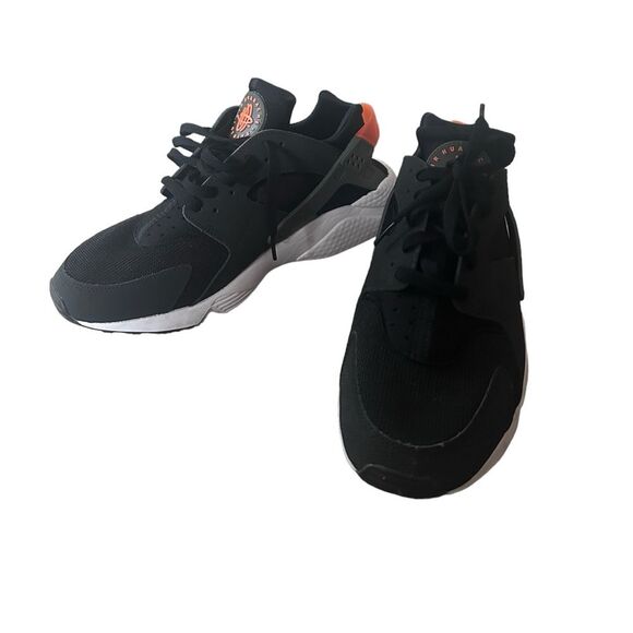 Nike Air Huarache Black Safety Orange Shoes Sneakers DX2659-001 main image 5